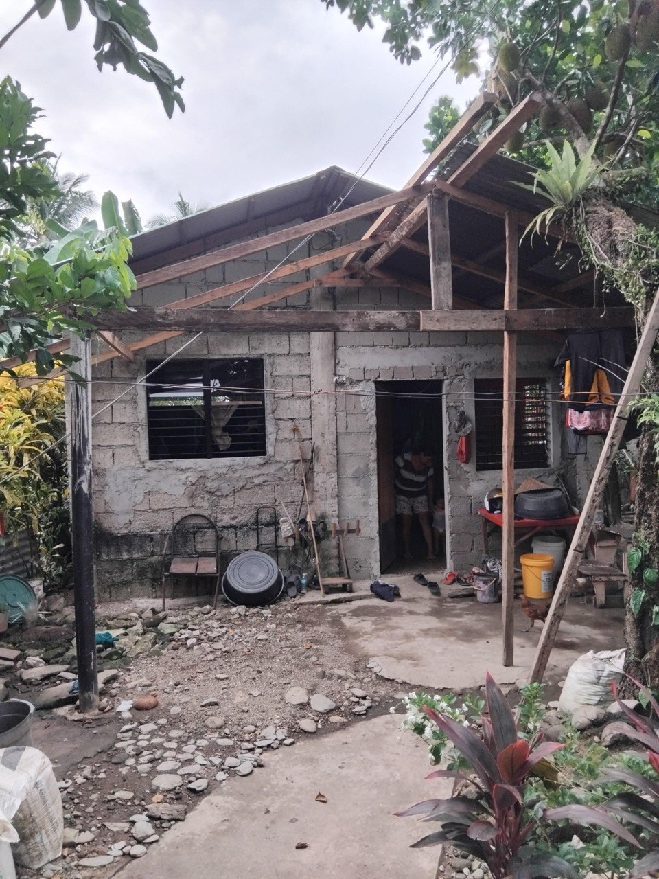 Kuya Serafin's home after Project Starfish